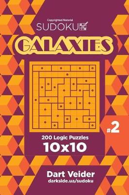 Cover of Sudoku Galaxies - 200 Logic Puzzles 10x10 (Volume 2)