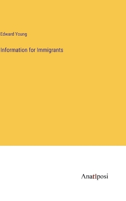 Book cover for Information for Immigrants