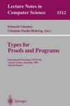 Book cover for Types for Proofs and Programs