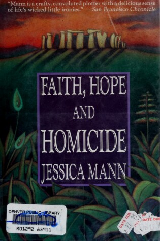 Cover of Faith, Hope, and Homicide