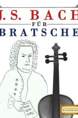Cover of J. S. Bach fur Bratsche