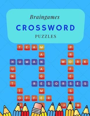 Book cover for Braingames Crossword Puzzles