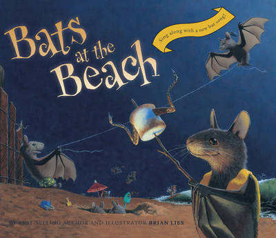 Book cover for Bats at the Beach Lap Board Book