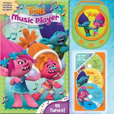 Book cover for DreamWorks Trolls Music Player Storybook