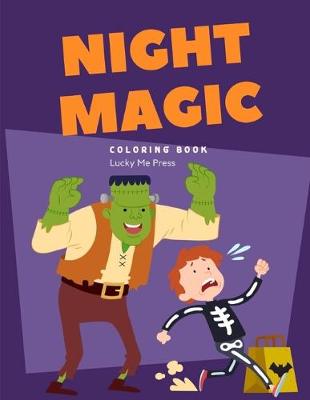 Book cover for Night Magic Coloring Book