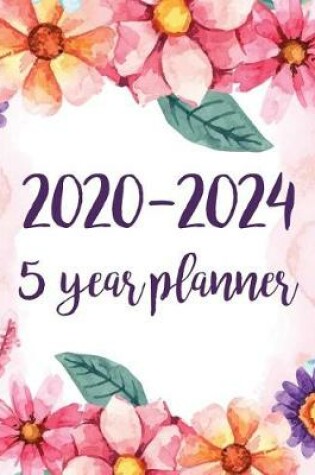 Cover of 2020-2024 5 year planner