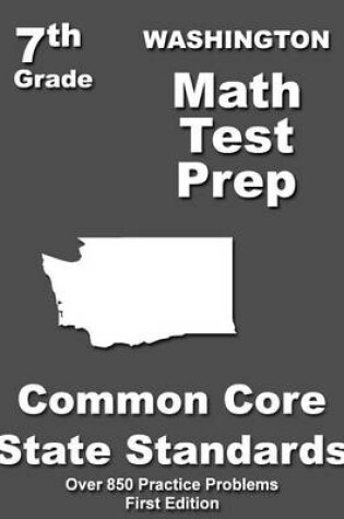 Cover of Washington 7th Grade Math Test Prep