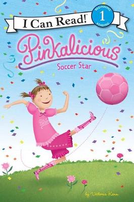 Book cover for Pinkalicious: Soccer Star