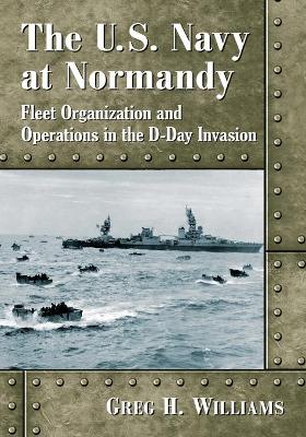 Book cover for The U.S. Navy at Normandy