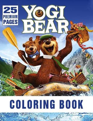 Book cover for Yogi Bear Coloring Book