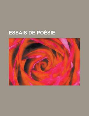 Book cover for Essais de Poesie