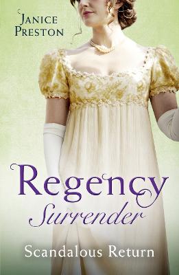 Book cover for Regency Surrender: Scandalous Return