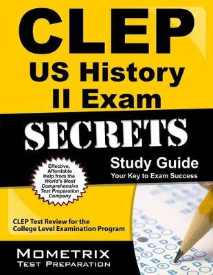 Book cover for CLEP Us History II Exam Secrets Study Guide