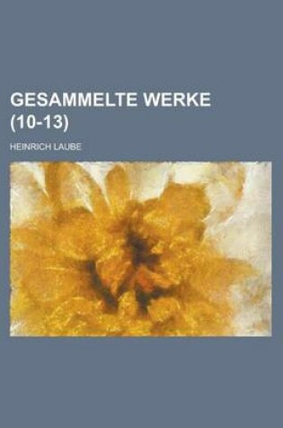 Cover of Gesammelte Werke (10-13)