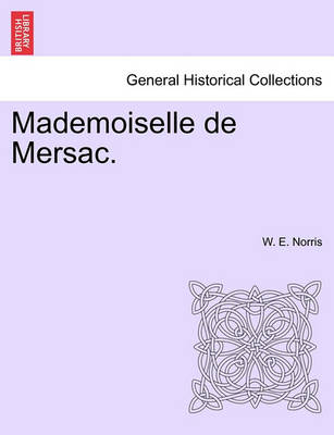 Book cover for Mademoiselle de Mersac.