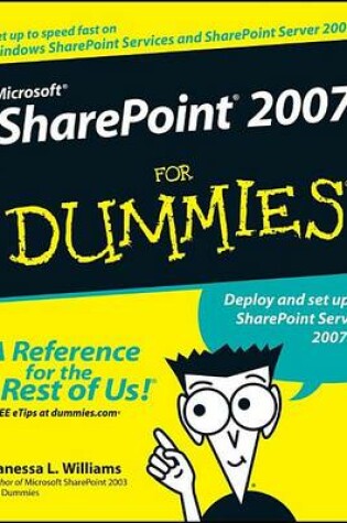 Cover of Microsoft Sharepoint 2007 for Dummies