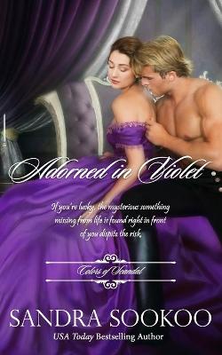 Book cover for Adorned in Violet