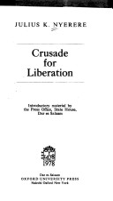 Book cover for Crusade for Liberation