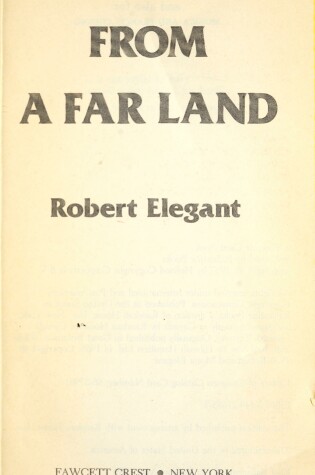 Cover of From a Far Land
