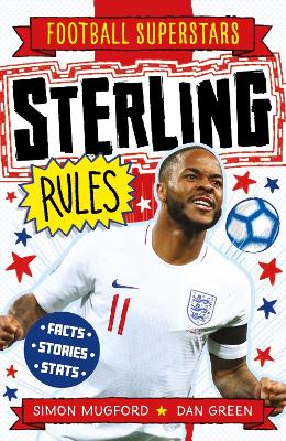 Book cover for Football Superstars: Sterling Rules