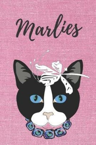 Cover of Marlies personalisiertes Notizbuch Katze / Malbuch / Tagebuch / Journal / DIN A5 / Geschenk