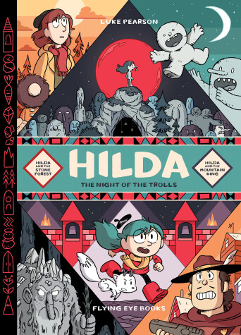 Book cover for Hilda: Night of the Trolls