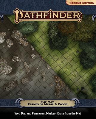 Book cover for Pathfinder Flip-Mat: Planes of Metal and Wood