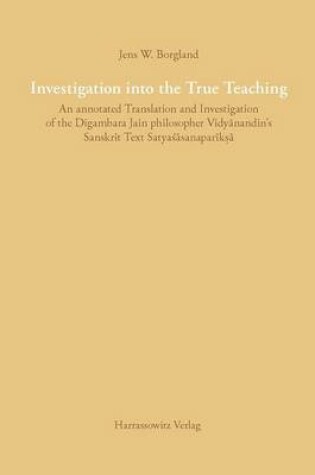 Cover of Examination Into the True Teaching