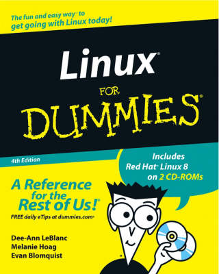 Book cover for Linux for Dummies