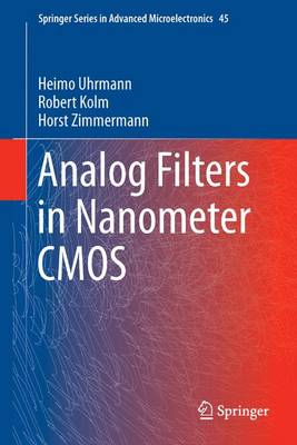 Cover of Analog Filters in Nanometer CMOS