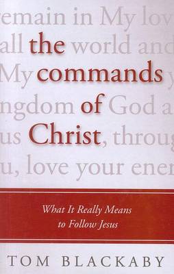Book cover for The Commands of Christ