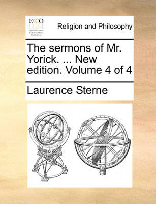 Book cover for The Sermons of Mr. Yorick. ... New Edition. Volume 4 of 4