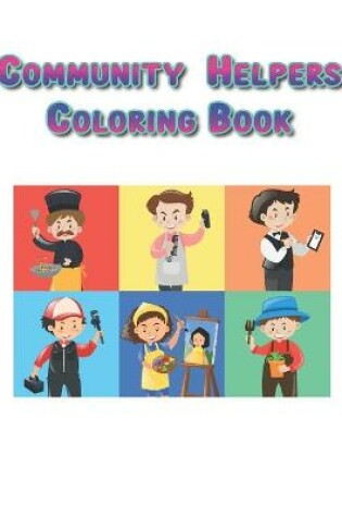 Cover of Community Helpers Coloring Book