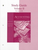 Book cover for Study Guide for Use with Accounting