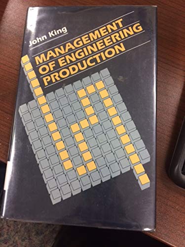 Book cover for Management of Engineering Production