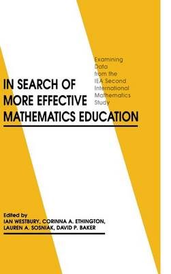 Book cover for In Search of More Effective Mathematics Education