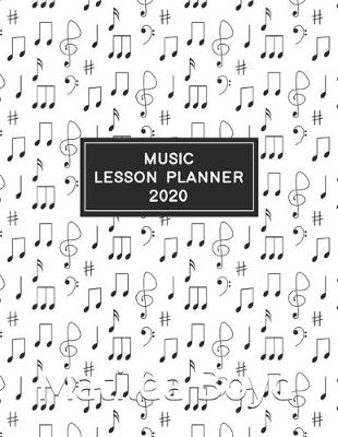 Cover of Music Lesson Planner 2020