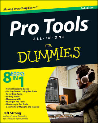 Book cover for Pro Tools All-in-One For Dummies