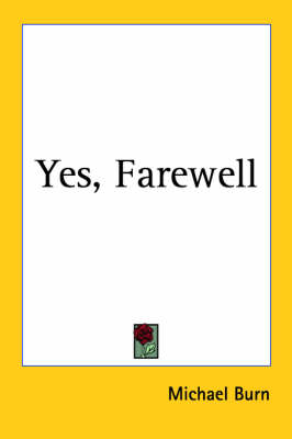 Book cover for Yes, Farewell