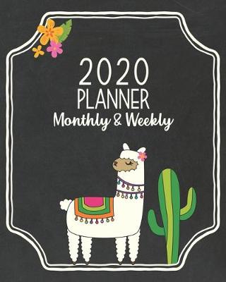 Book cover for 2020 Planner Monthly & Weekly