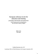 Book cover for European Reference Levels for Education and Training