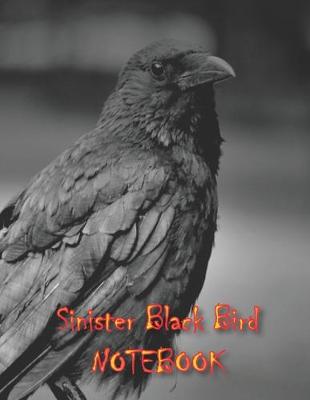 Cover of Sinister Black Bird NOTEBOOK