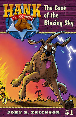 Book cover for The Case of the Blazing Sky