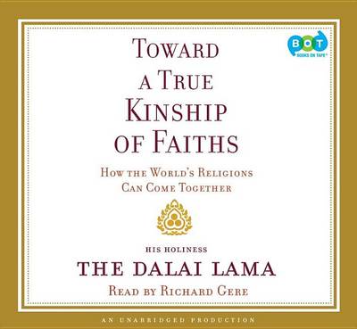 Book cover for Toward a True Kinship of Faiths