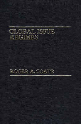 Book cover for Global Issue Regimes.