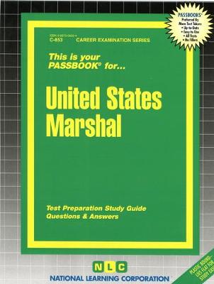 Book cover for United States Marshal