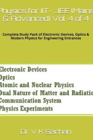 Cover of Physics for IIT- JEE (Mains & Advanced) Vol. 4 of 4