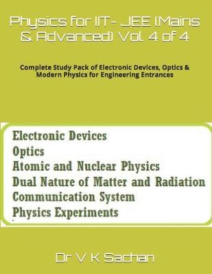 Book cover for Physics for IIT- JEE (Mains & Advanced) Vol. 4 of 4