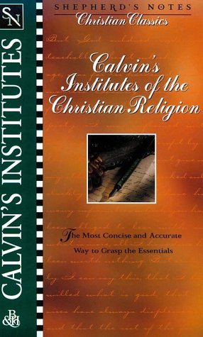 Book cover for Calvin's Institutes of the Christian Religion