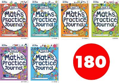 Book cover for White Rose Maths Practice Journals Primary School Super Easy Buy Pack